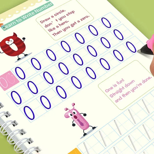 Magic Reusable Handwriting Workbook