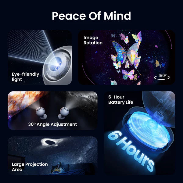 Night Light Galaxy Projector