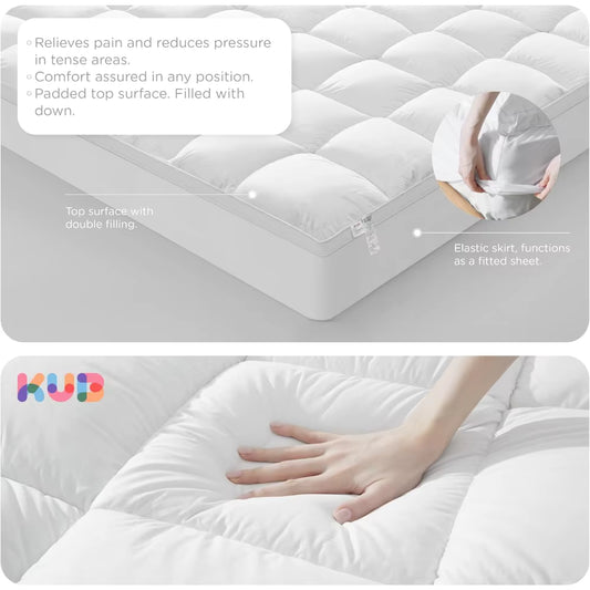 SoftSleep™ Cooling & Pain-Relief Mattress Topper
