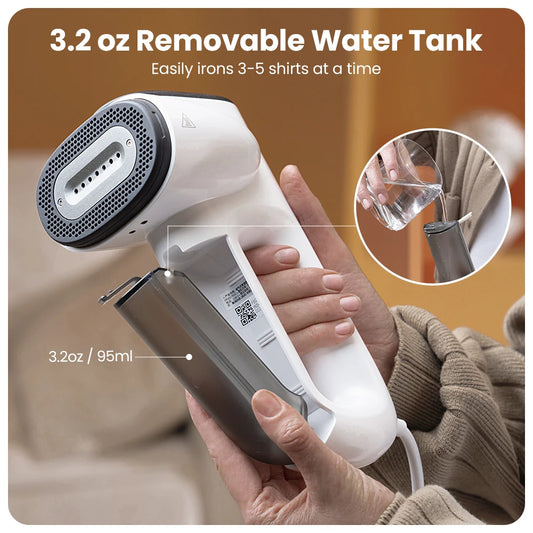 Steam Iron with Built-in Suction