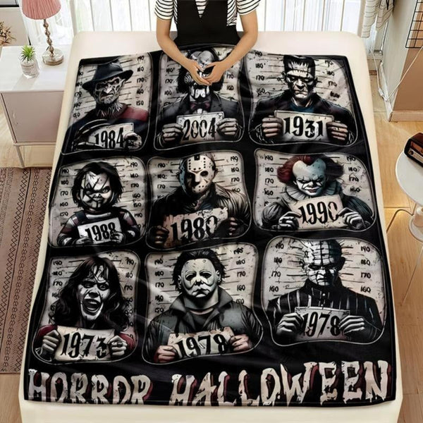 Spooky Soft Horror Blanket